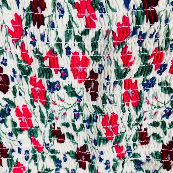 Old Navy White Floral print sleeveless Dress full figure SZ XXL tall Old Navy - Picture 14 of 15